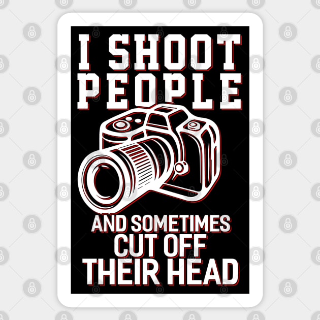 I Shoot People Sticker by Dojaja